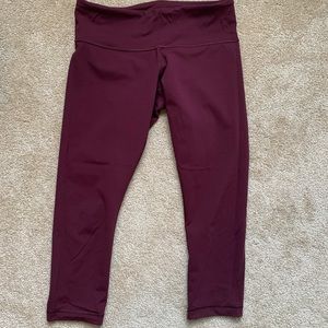 Burgundy lulu crops